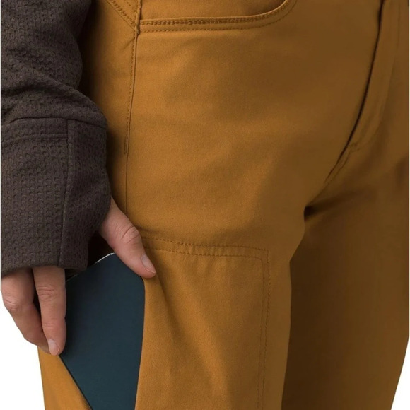 PrAna Halle Wm’s Straight Stretch Pant Hiking Travel Pant Roll up to Cap… - Picture 6 of 11